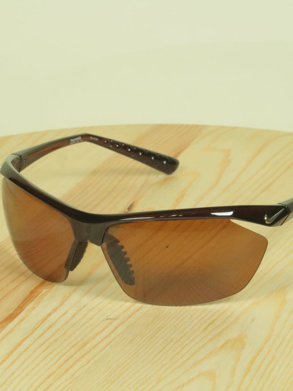 Nike Tailwind Polarized Sport Sunglasses Brown EV0752 200 414